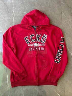 Ecko Unltd. Men's Red Hoodie